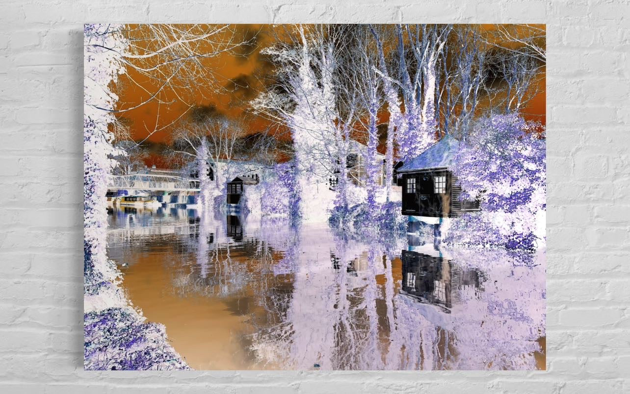'Dramatic Gazebos by the River Lea'
