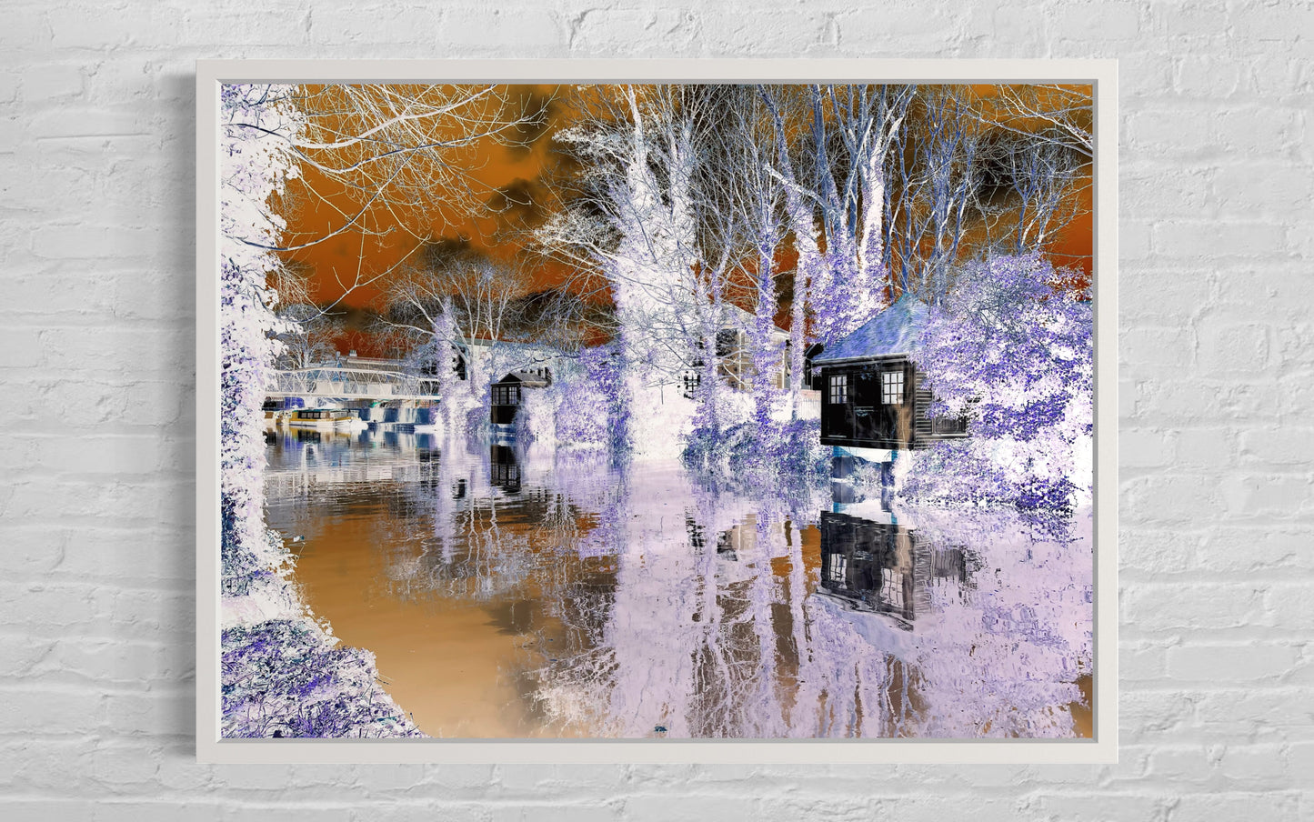 'Dramatic Gazebos by the River Lea'